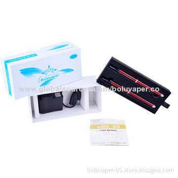 X6 E Cigarettes with 350mAh Battery Capacity, 5V Input Voltage